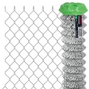 MACI-1691 | Rollo 20m x 1.25 m malla ciclónica calibre 11 abertura 69 mm