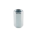TUEC-1/2 | Bolsa con 5 tuercas cople, 1/2' acero galvanizado , FIERO