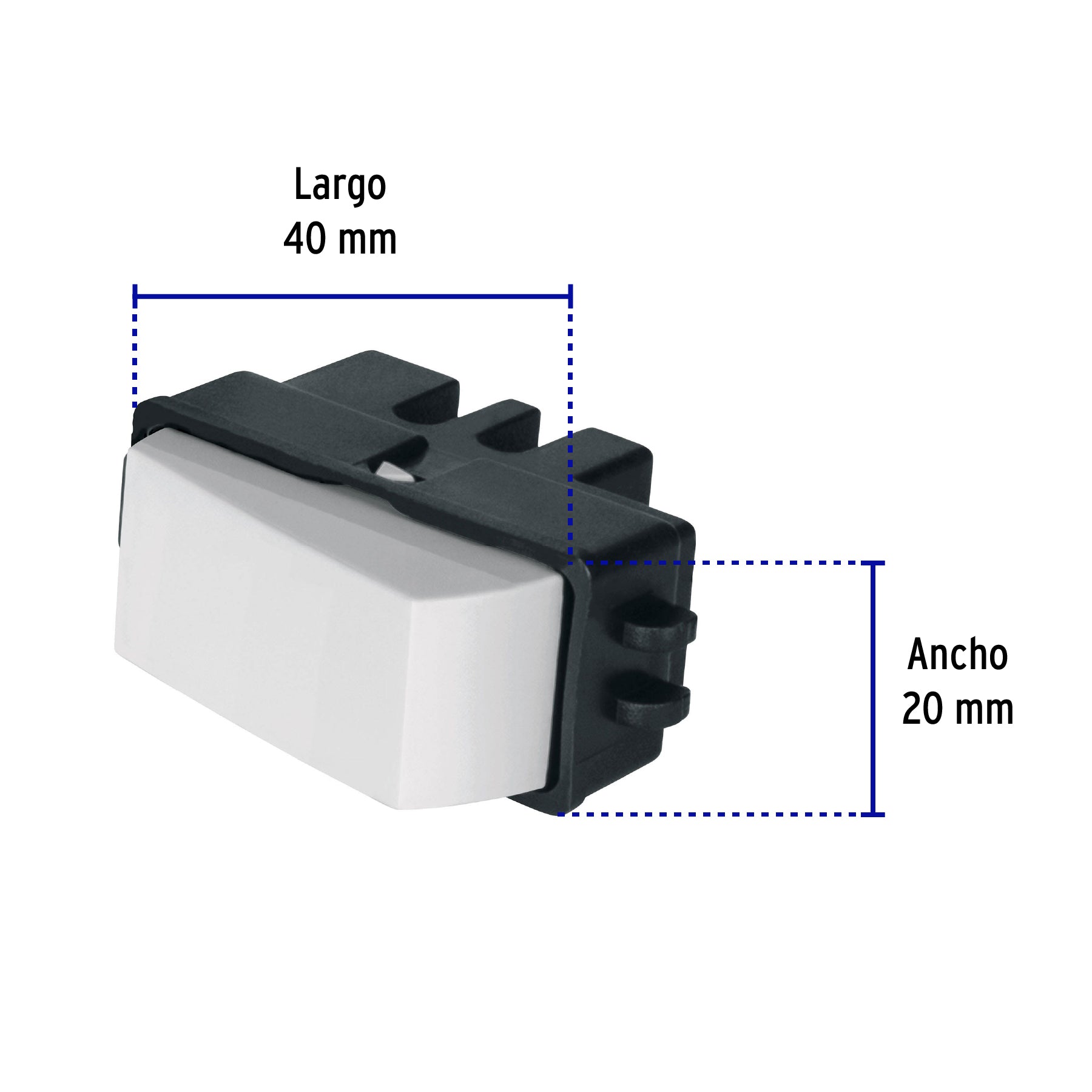 Interruptor de 3 vías, Volteck Basic | APSE-3B | 27109