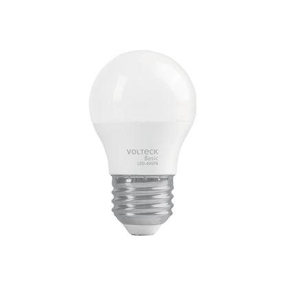 Lámpara LED G45 5 W (equiv. 40 W), luz de día, caja, Basic | LED-40GFB | 27162