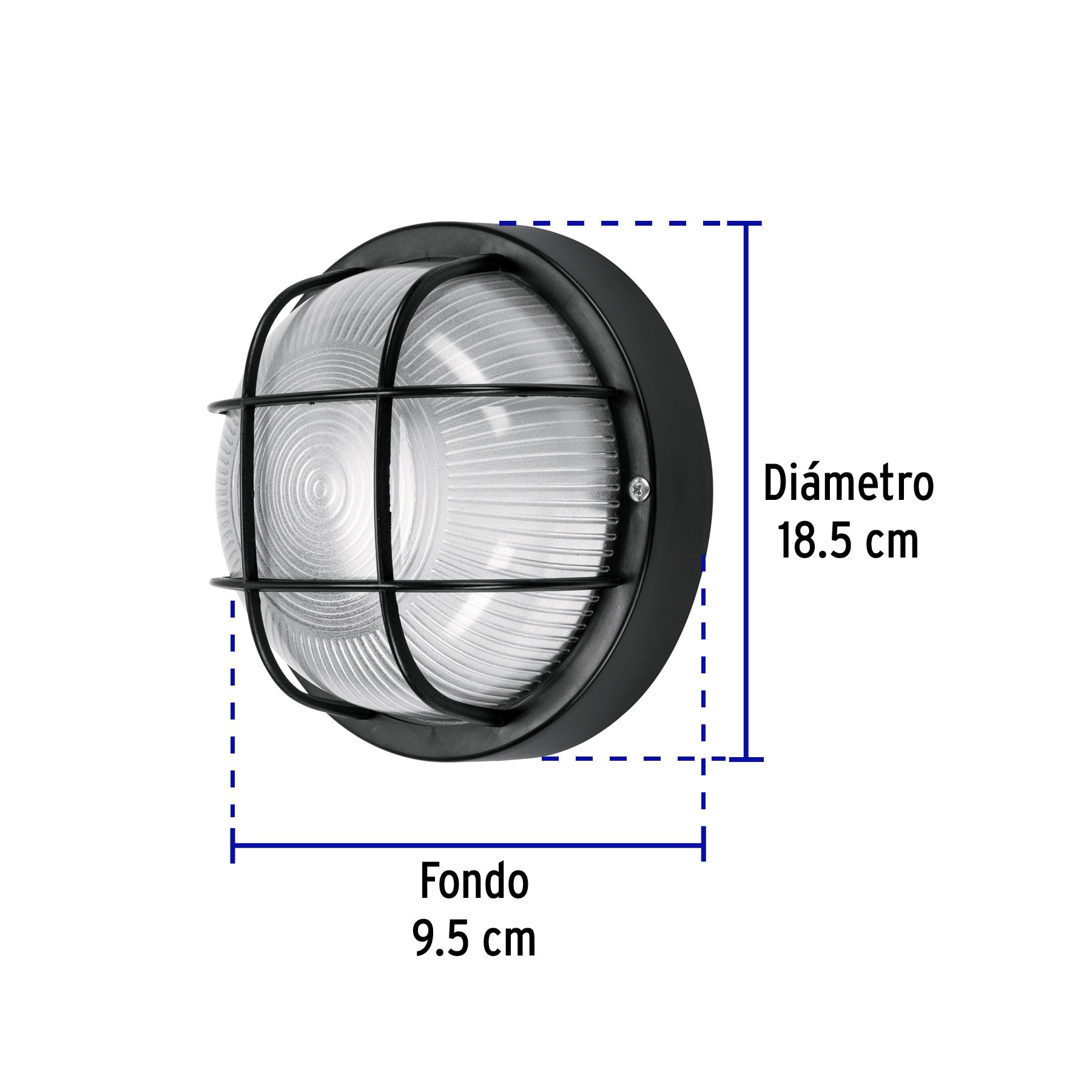 Arbotante decorativo cuerpo de ABS, lámpara no incluida | ARB-005S | 45217
