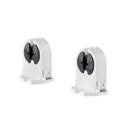 Bolsa 2 pz portalámparas p/tubo LED y fluorescente, base G5 | POPL-18 | 45391