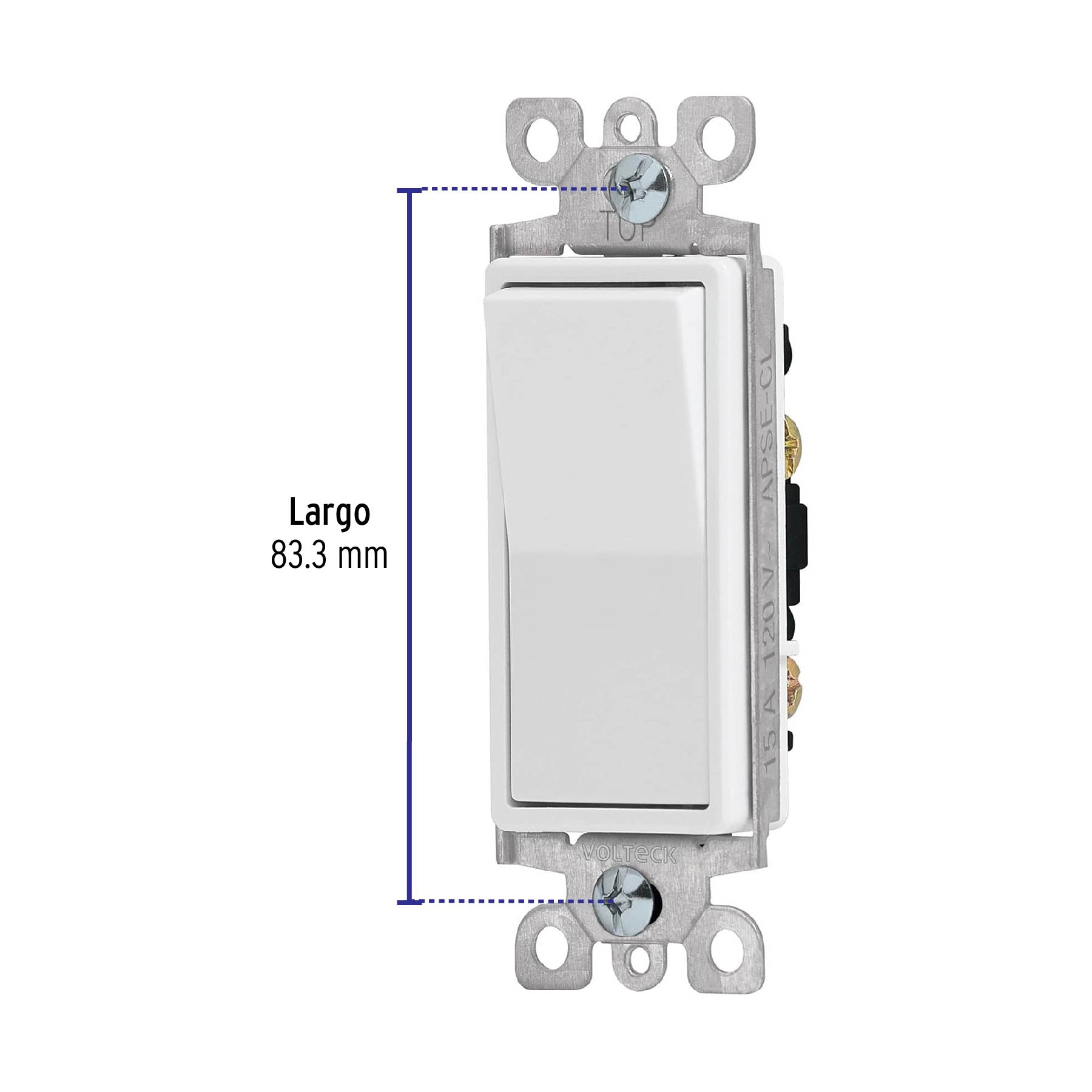 Interruptor sencillo, línea Classic, Volteck | APSE-CL | 46005