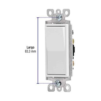 Interruptor sencillo, línea Classic, Volteck | APSE-CL | 46005