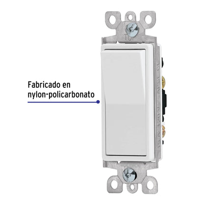 Interruptor sencillo, línea Classic, Volteck | APSE-CL | 46005