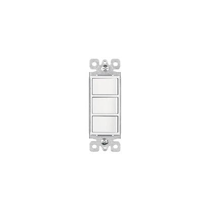 Interruptor triple, línea Classic, Volteck | APTR-CL | 46007