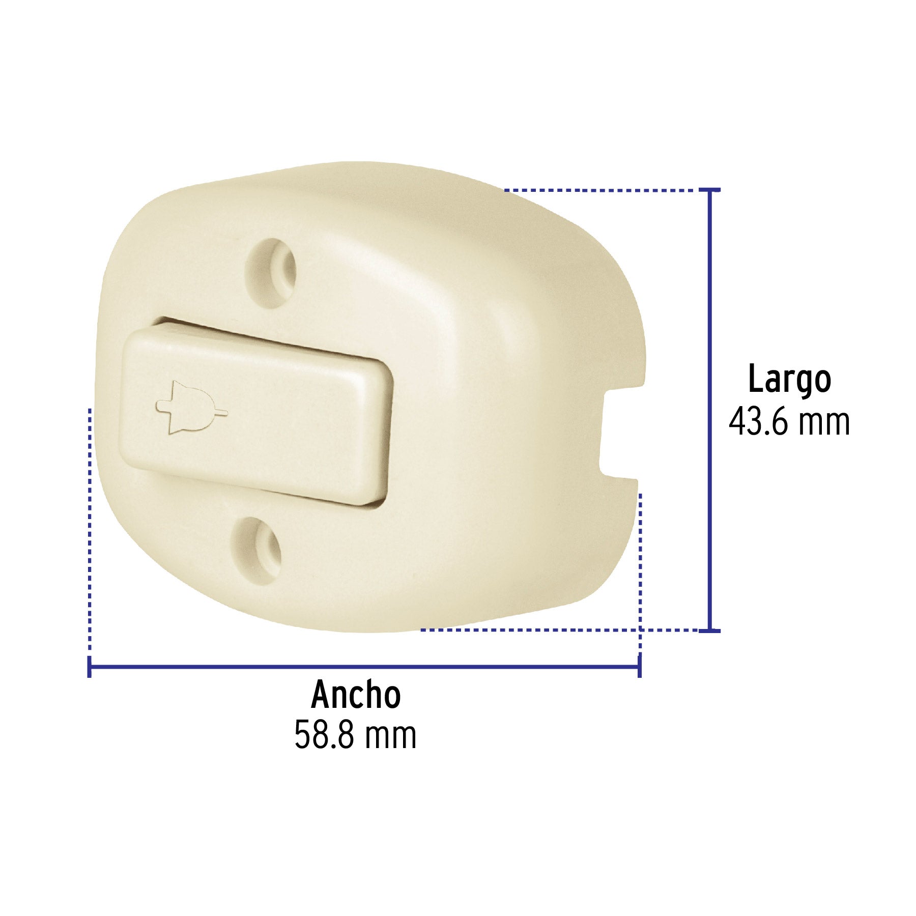 Interruptor de sobreponer para timbre, Volteck | APSO-TI | 46010