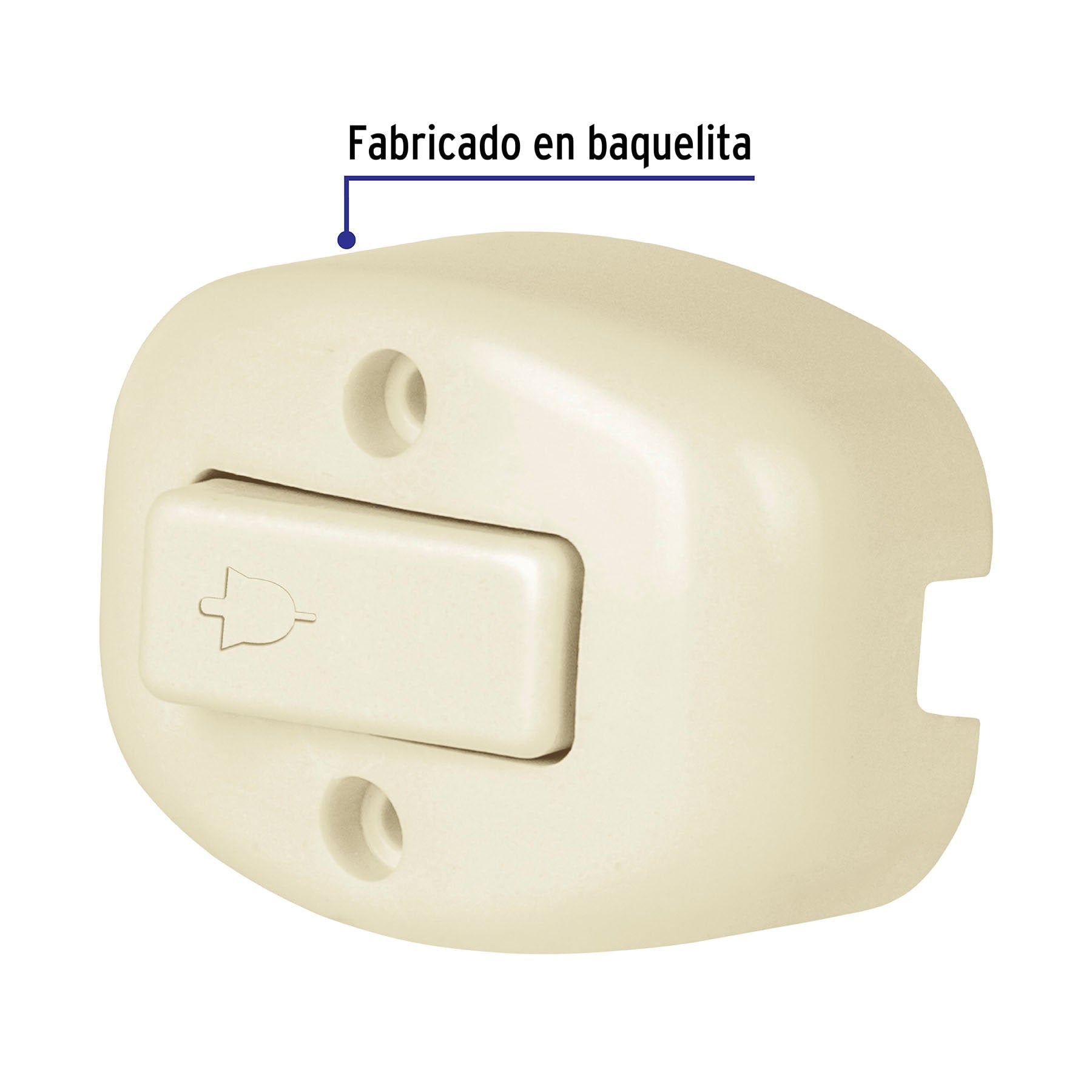 Interruptor de sobreponer para timbre, Volteck | APSO-TI | 46010