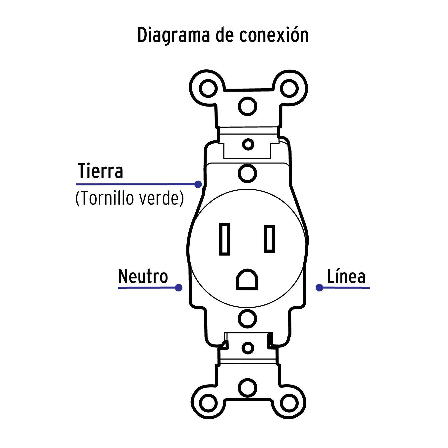 Contacto sencillo, 2 polos 3 hilos, Standard, marfil | COSE-S | 46109