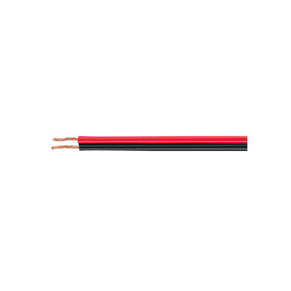 Rollo de 100 m de cable polarizado bicolor p/bocina 18 AWG | CABO-18B | 46268