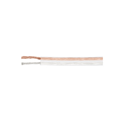 Rollo de 100 m cable polarizado transparente p/bocina 18 AWG | CABO-18P | 46270