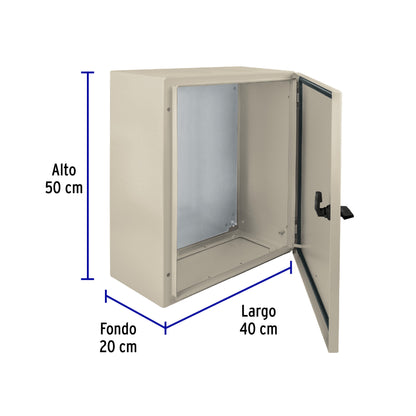 Gabinete metálico, 500 x 400 mm, VOLTECK | GAME-5040 | 46385