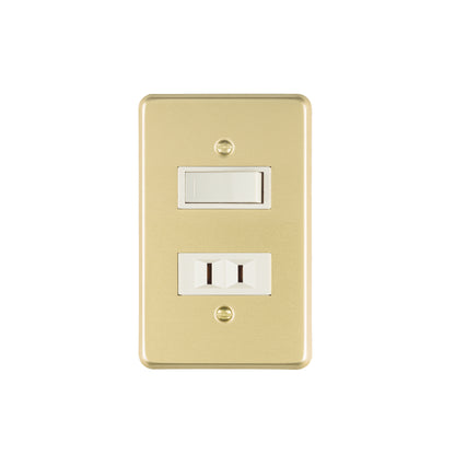 Placa armada contacto e interruptor, línea Económica | PA-APCO-E | 46388