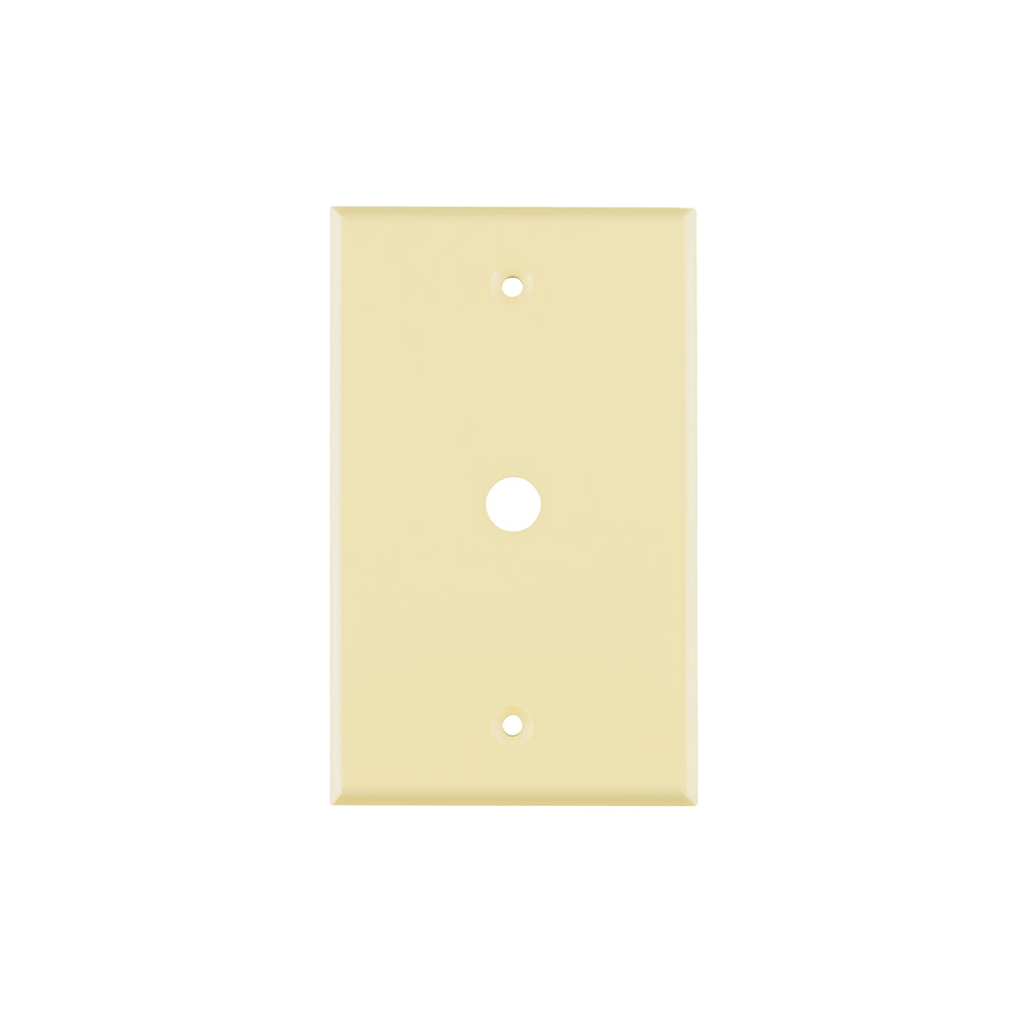 Placa de ABS pasacable, Standard, marfil, Volteck | PPAN-S | 46403