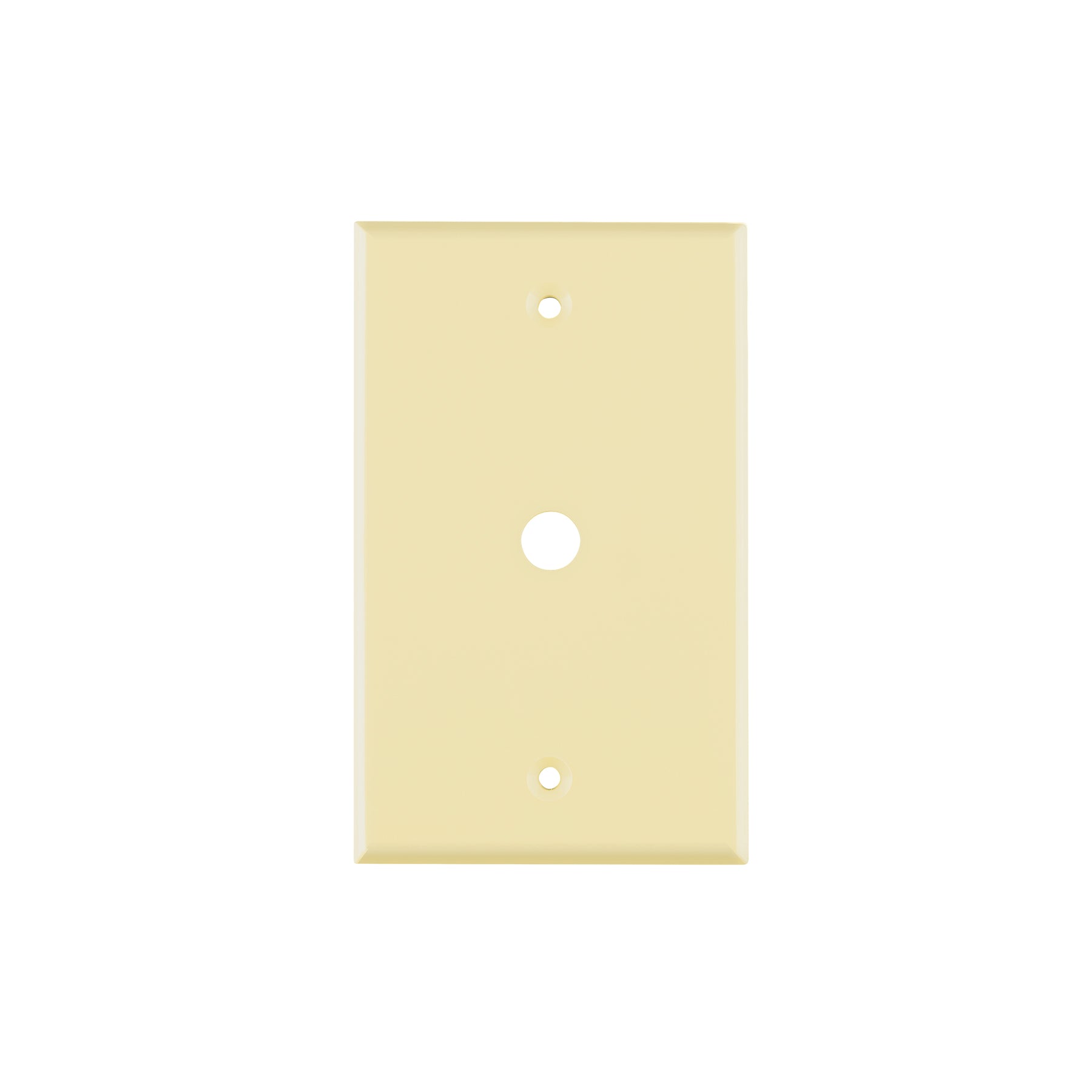 Placa de ABS pasacable, Standard, marfil, Volteck | PPAN-S | 46403