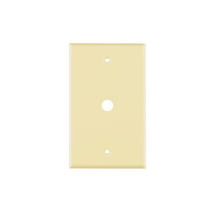 Placa de ABS pasacable, Standard, marfil, Volteck | PPAN-S | 46403