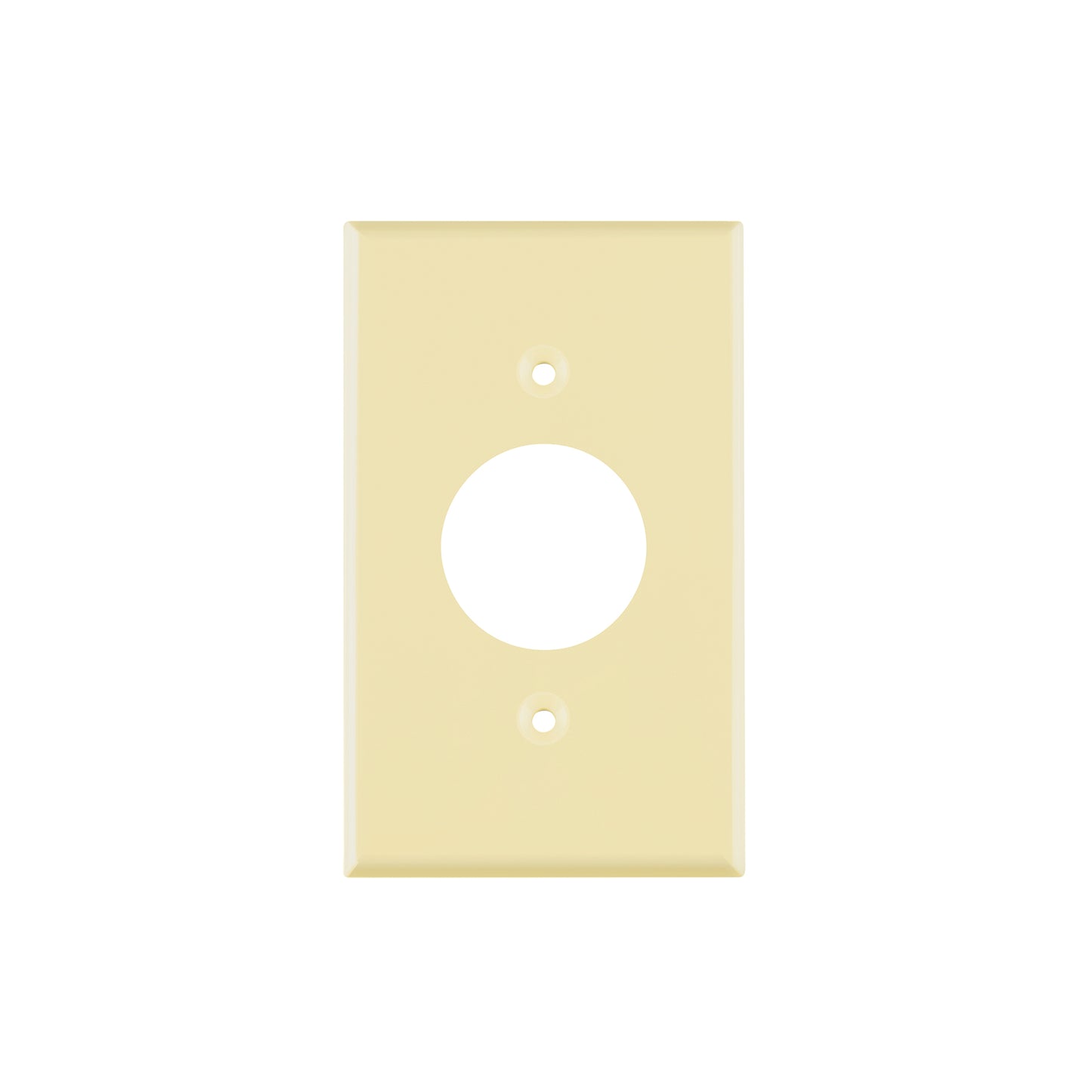 Placa de ABS para contacto redondo, Standard, marfil | PPSE-S | 46412