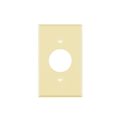 Placa de ABS para contacto redondo, Standard, marfil | PPSE-S | 46412