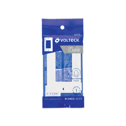 Placa 1 ventana, de policarbonato, línea Classic, Volteck | PPSE-CL | 46418