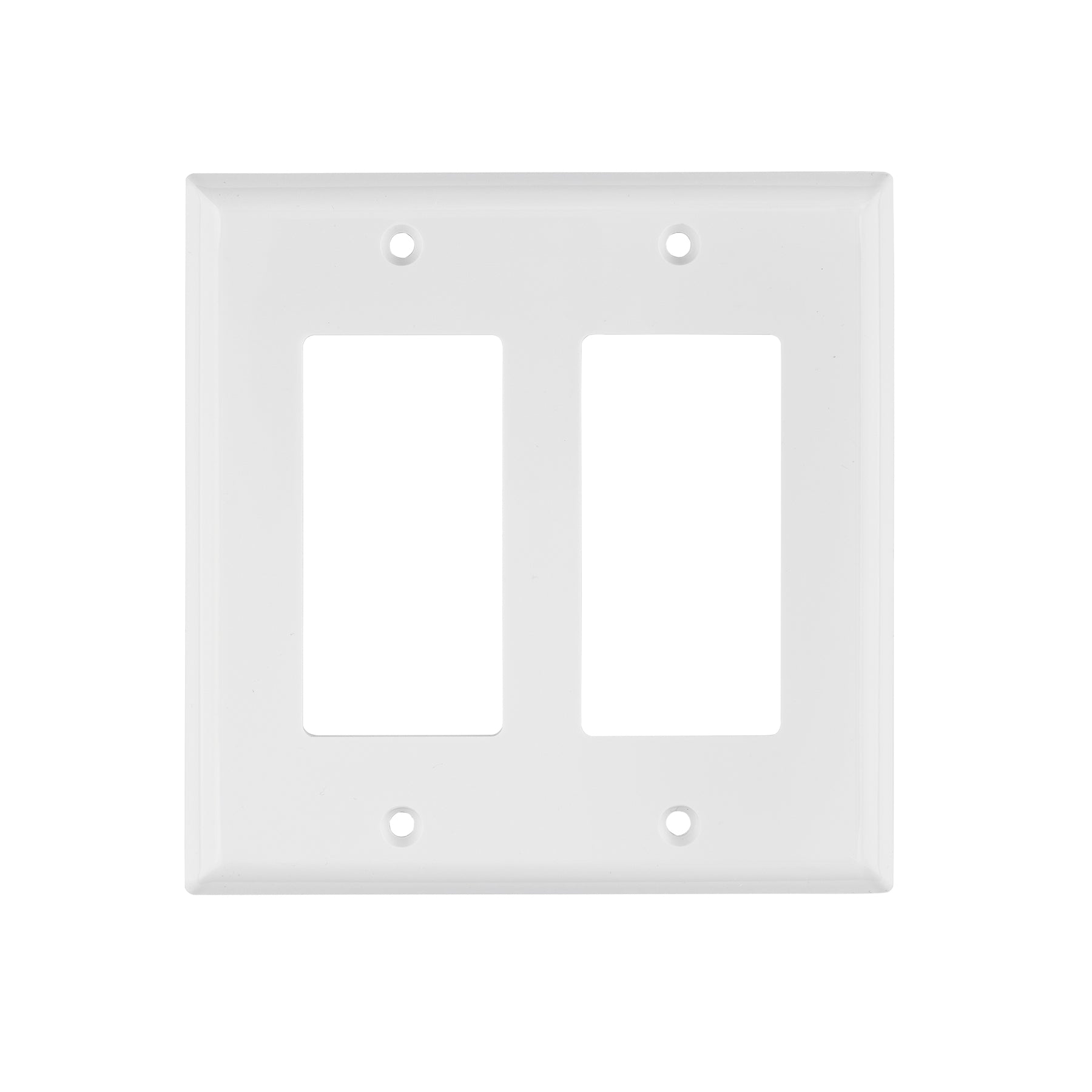 Placa 2 ventanas, de policarbonato, línea Classic, Volteck | PPDO-CL | 46419