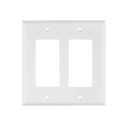 Placa 2 ventanas, de policarbonato, línea Classic, Volteck | PPDO-CL | 46419