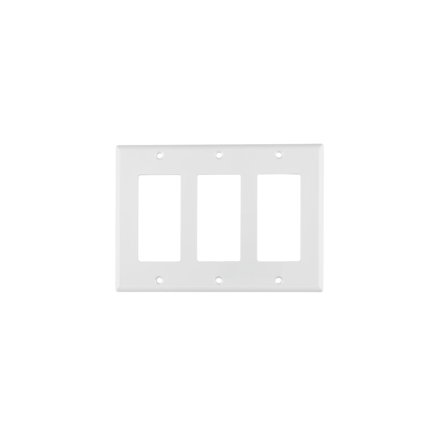 Placa 3 ventanas, de policarbonato, línea Classic, Volteck | PPTR-CL | 46420