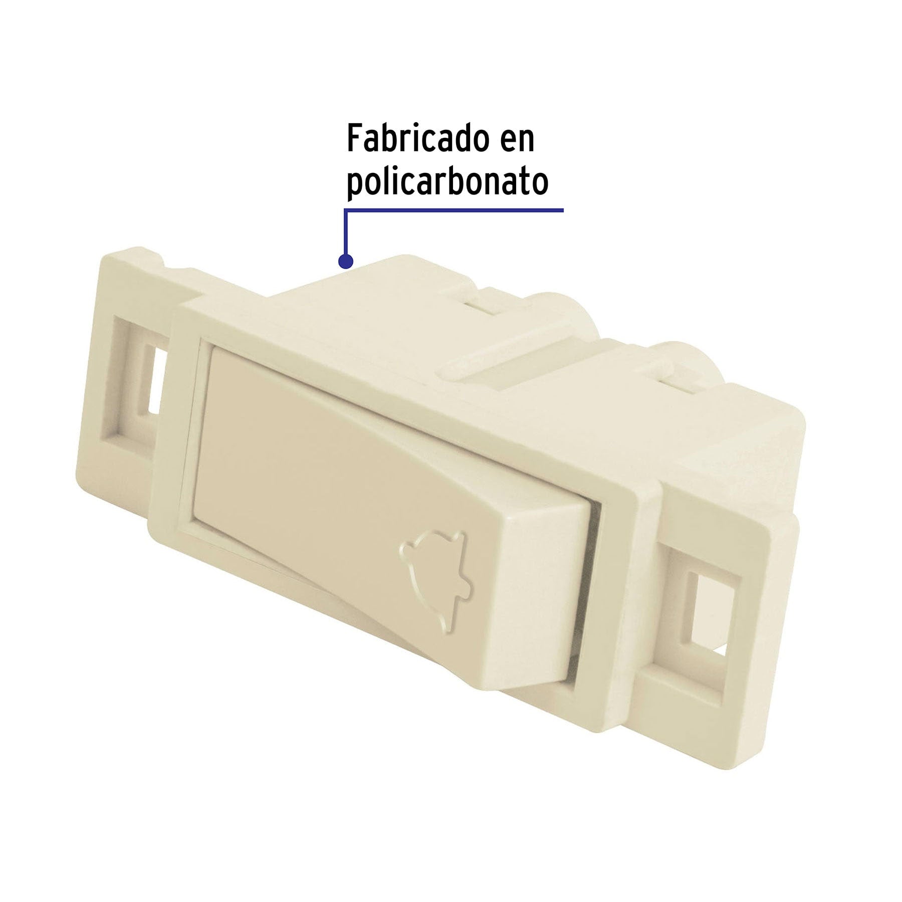 Interruptor para timbre, línea Económica, Volteck | APTI-E | 46438