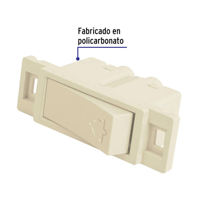 Interruptor para timbre, línea Económica, Volteck | APTI-E | 46438