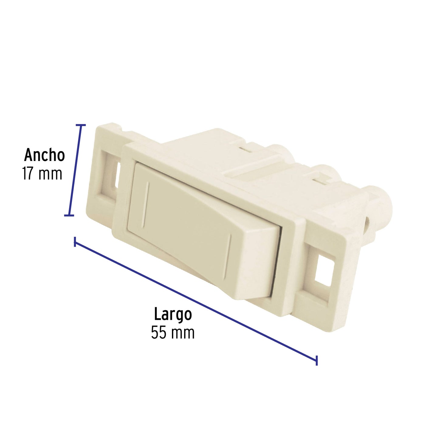 Interruptor de 3 vías, línea Económica, Volteck | APSE-EE | 46440