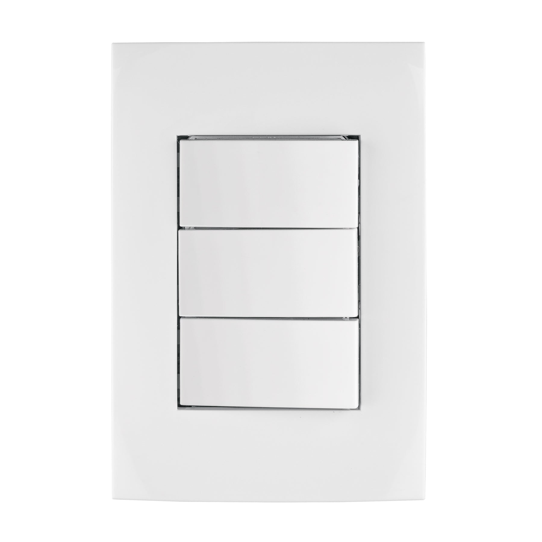 Placa armada interruptores sencillos y escalera, Oslo,blanco | PA-APTR-EOB | 46497