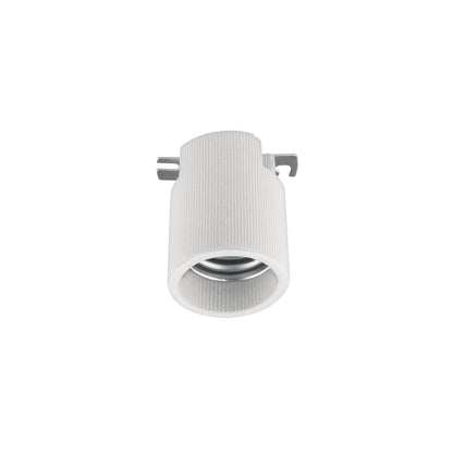 Portalámpara de porcelana, base tipo Mogul (E39), Volteck | POPO-19 | 46527