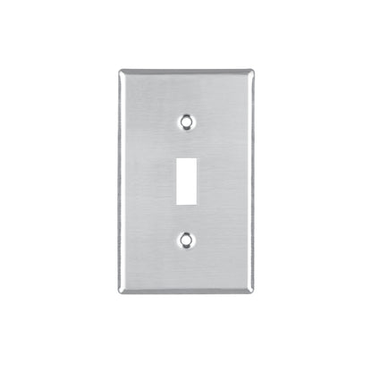 Placa de Acero Inox. para interruptor vertical, Standard | PIAP-S | 46547