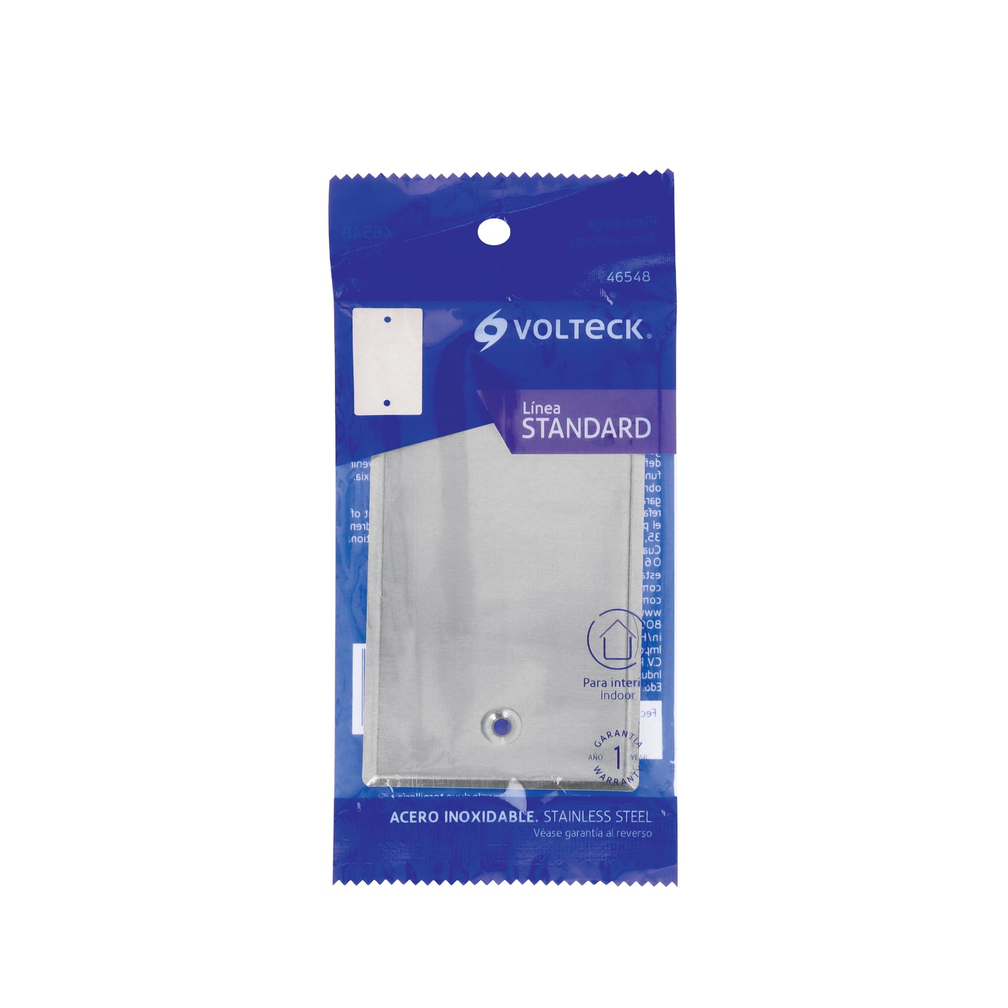 Placa de Acero Inoxidable ciega, Línea Standard | PICI-S | 46548