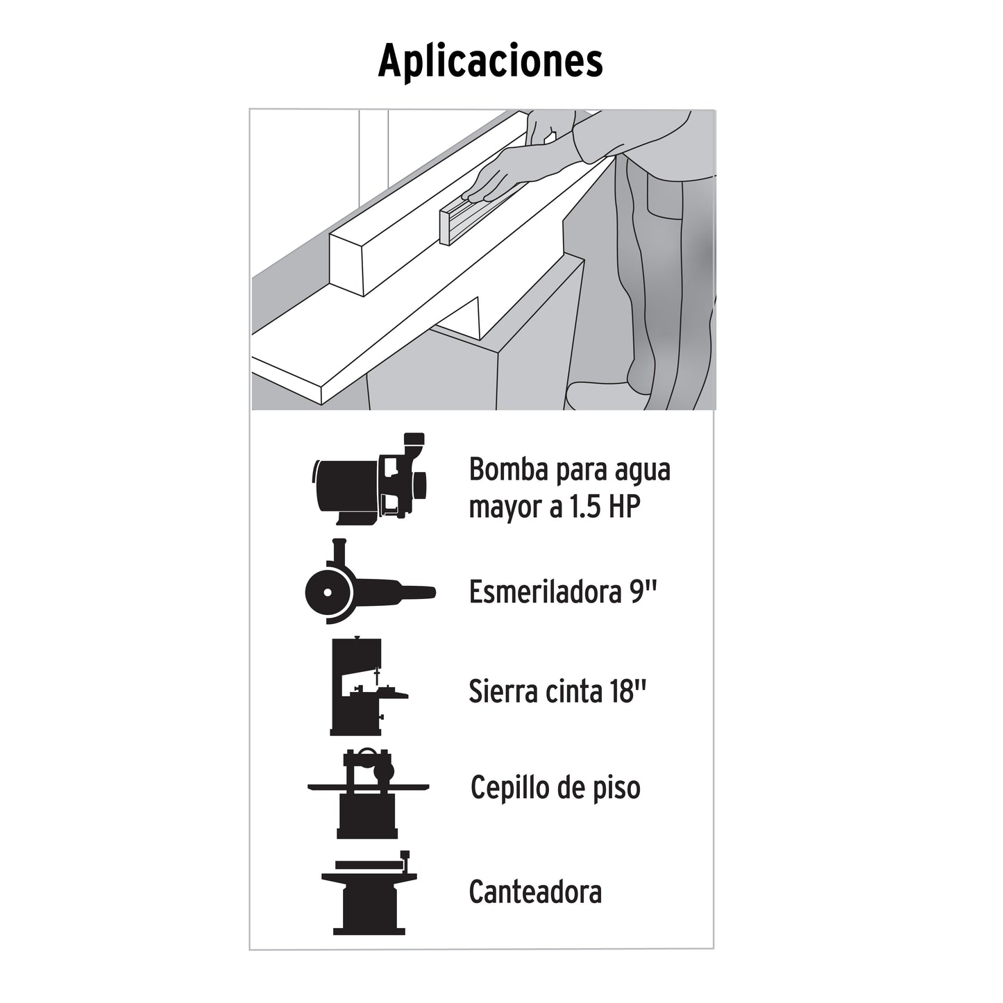 Extensión reforzada aterrizada 15 m 3x12 AWG, Volteck | ERA-15X12 | 46555