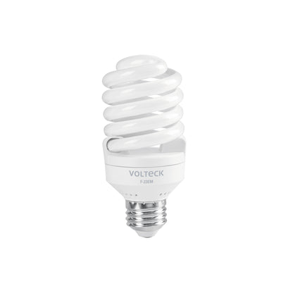 Lámpara espiral mini T2 23 W luz de día en blíster, Volteck | F-23EM | 46838