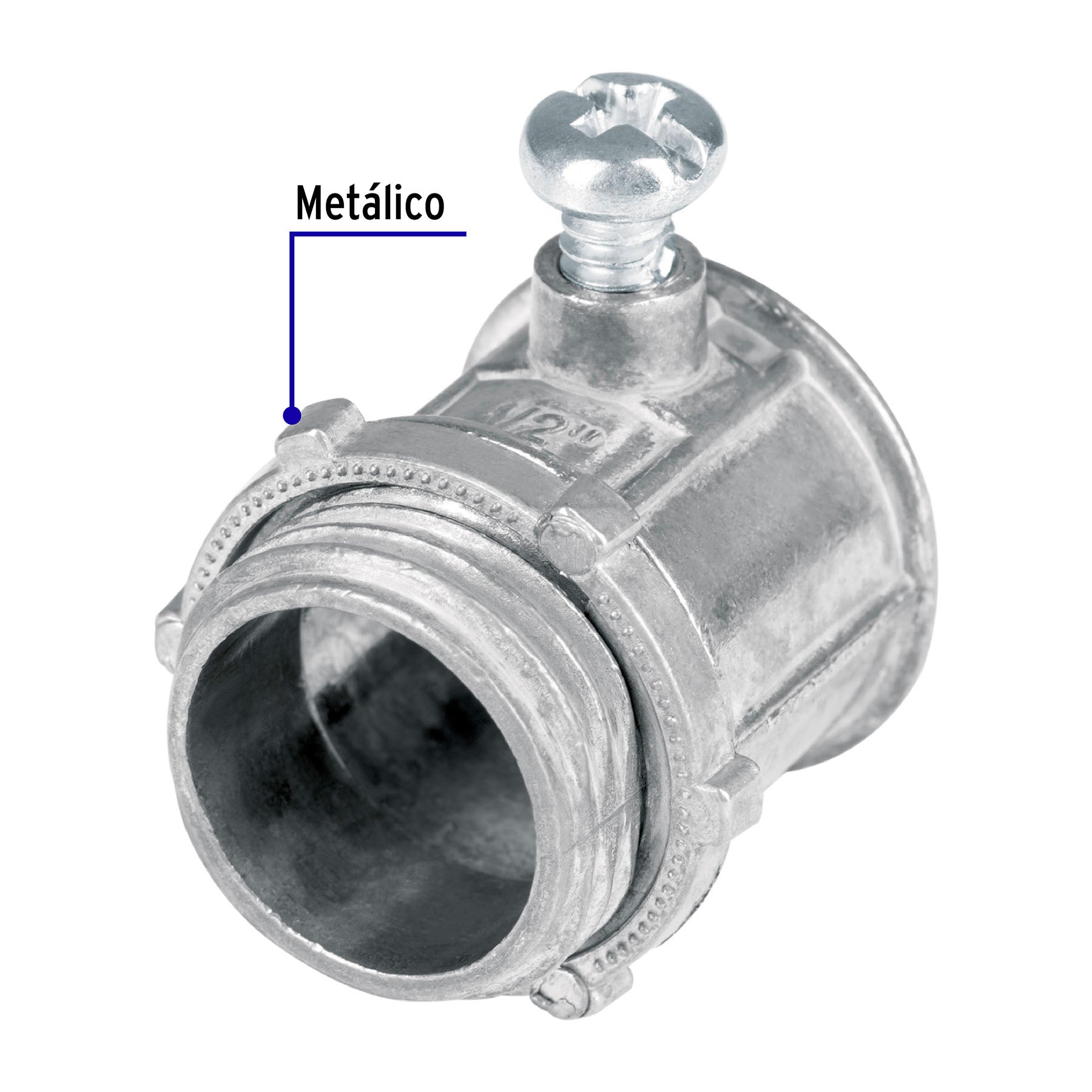Conector conduit 1/2', Volteck | CONCO-1/2 | 46950