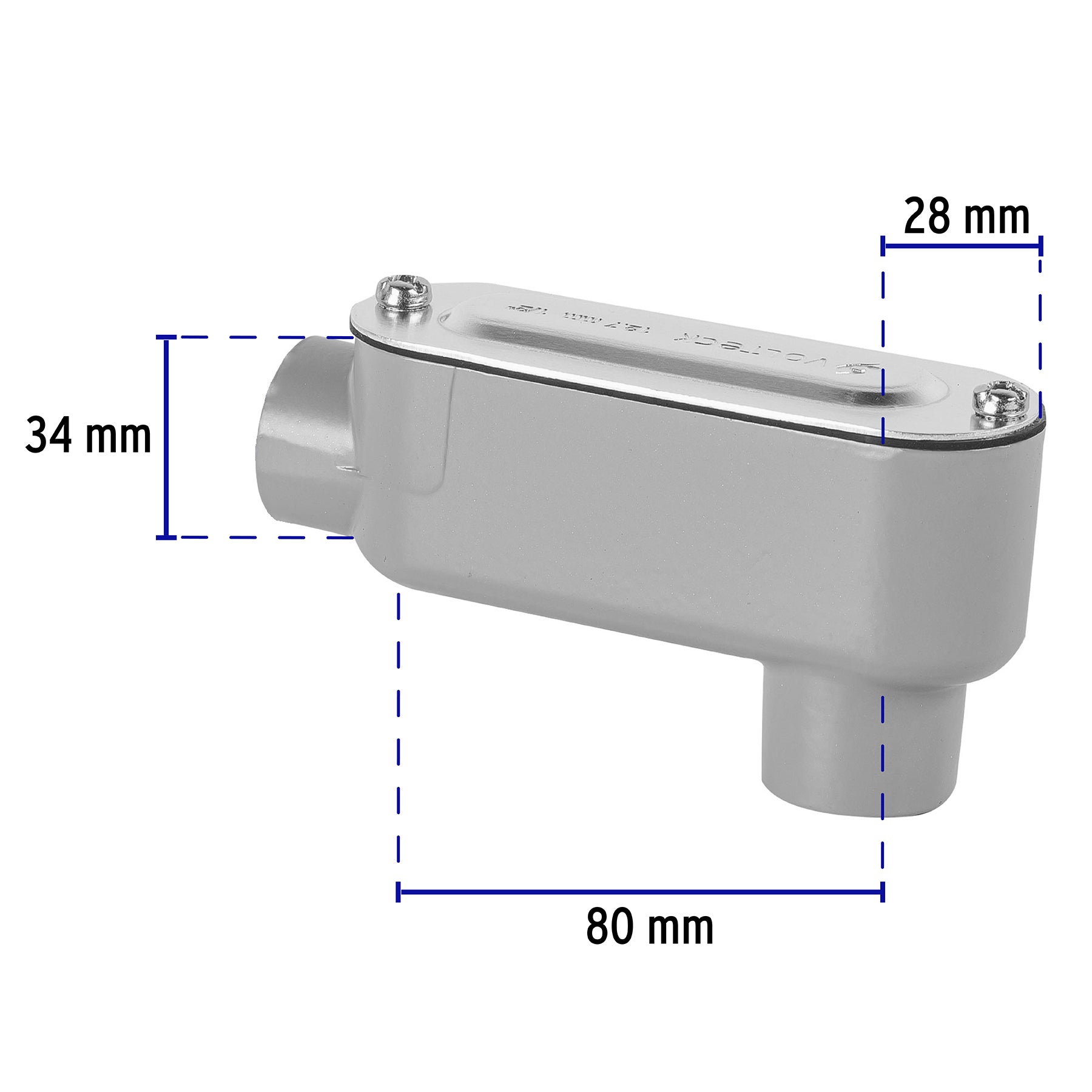 Condulet 1/2' conexión tipo LB, Volteck | COLET-1/2-LB | 46970