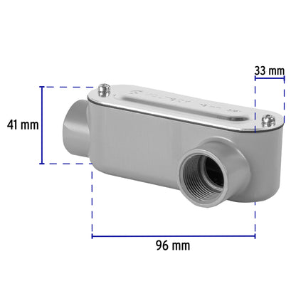 Condulet 3/4' conexión tipo LL, Volteck | COLET-3/4-LL | 46977