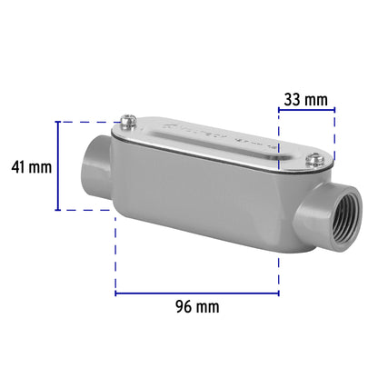 Condulet 3/4' conexión tipo T, Volteck | COLET-3/4-T | 46980