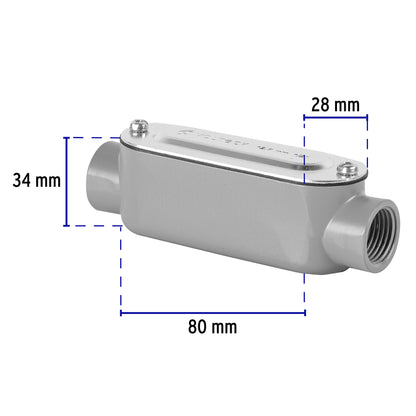 Condulet 1/2' conexión tipo C, Volteck | COLET-1/2-C | 46982