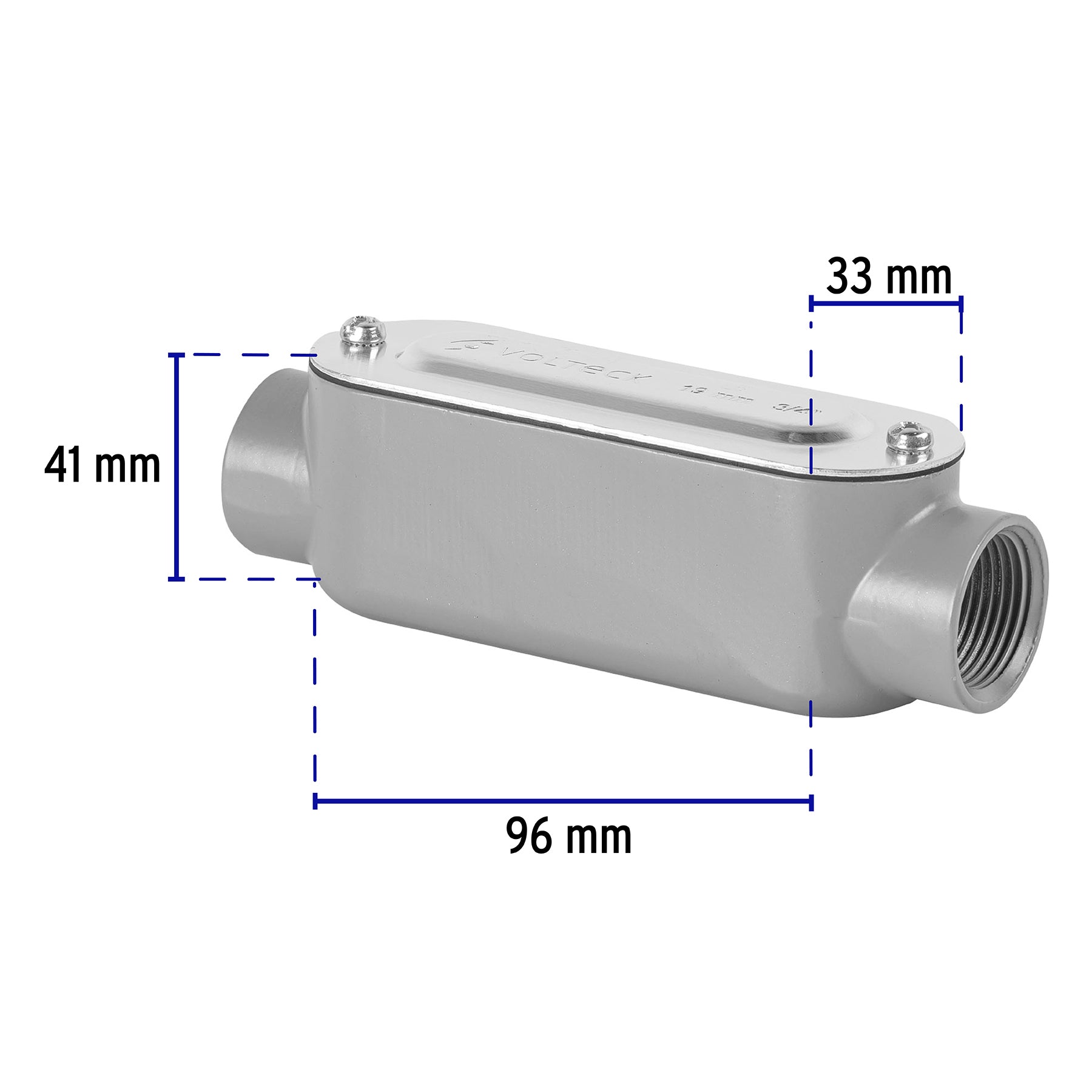 Condulet 3/4' conexión tipo C, Volteck | COLET-3/4-C | 46983