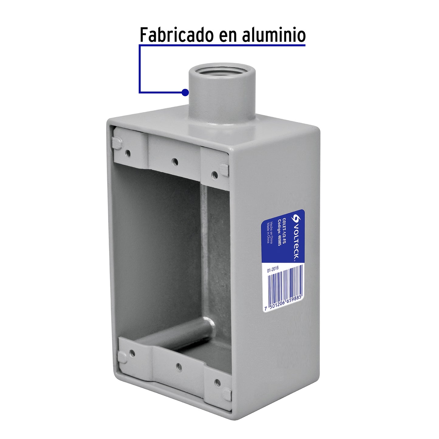 Condulet 1/2' conexión tipo FS, Volteck | COLET-1/2-FS | 46985