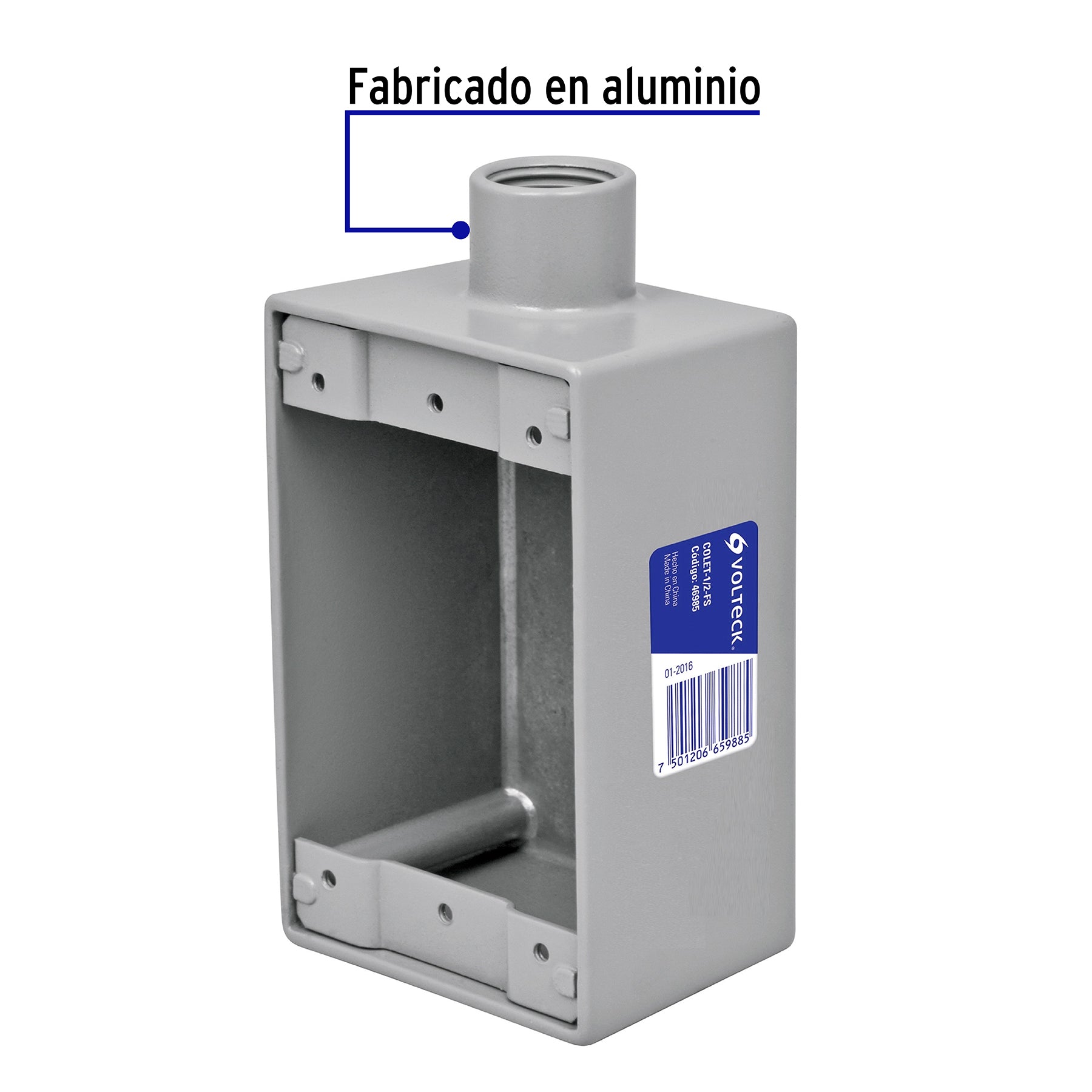 Condulet 1/2' conexión tipo FS, Volteck | COLET-1/2-FS | 46985