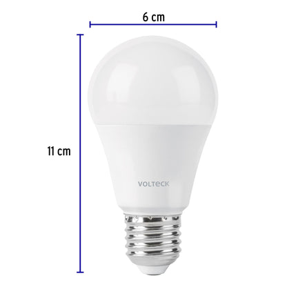Lámpara LED tipo bulbo A19 9 W con sensor de movimiento | LED-60SM | 46993