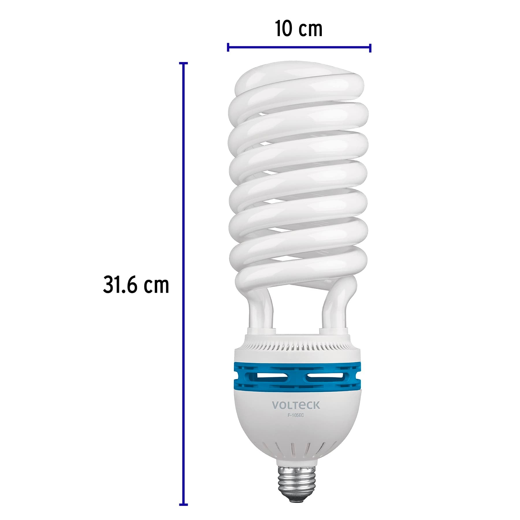 Lámpara espiral T5 105 W alta potencia luz de día, caja | F-105EC | 47101
