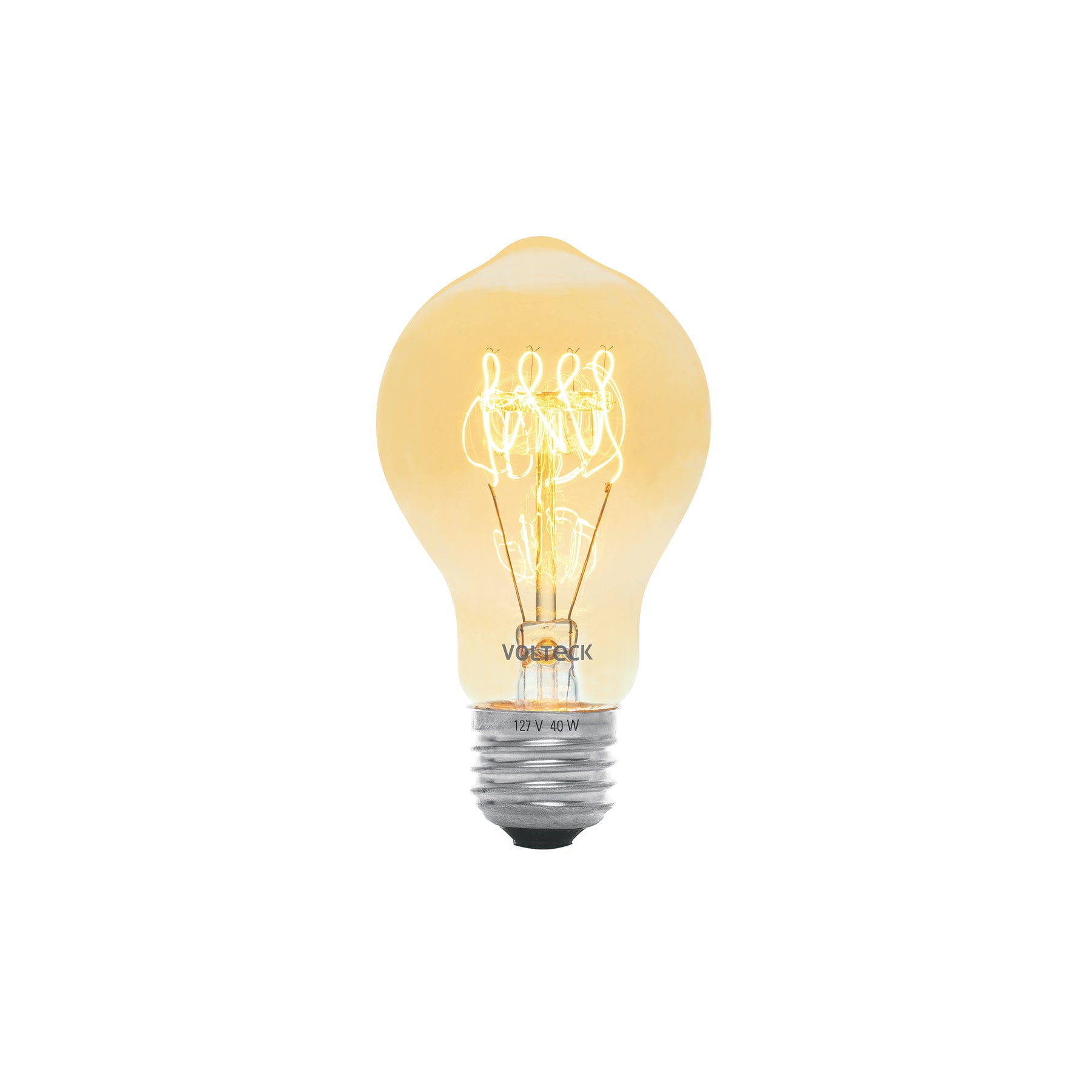 Lámpara incandescente vintage 40 W tipo bombilla, Volteck | FIV-40B | 47103