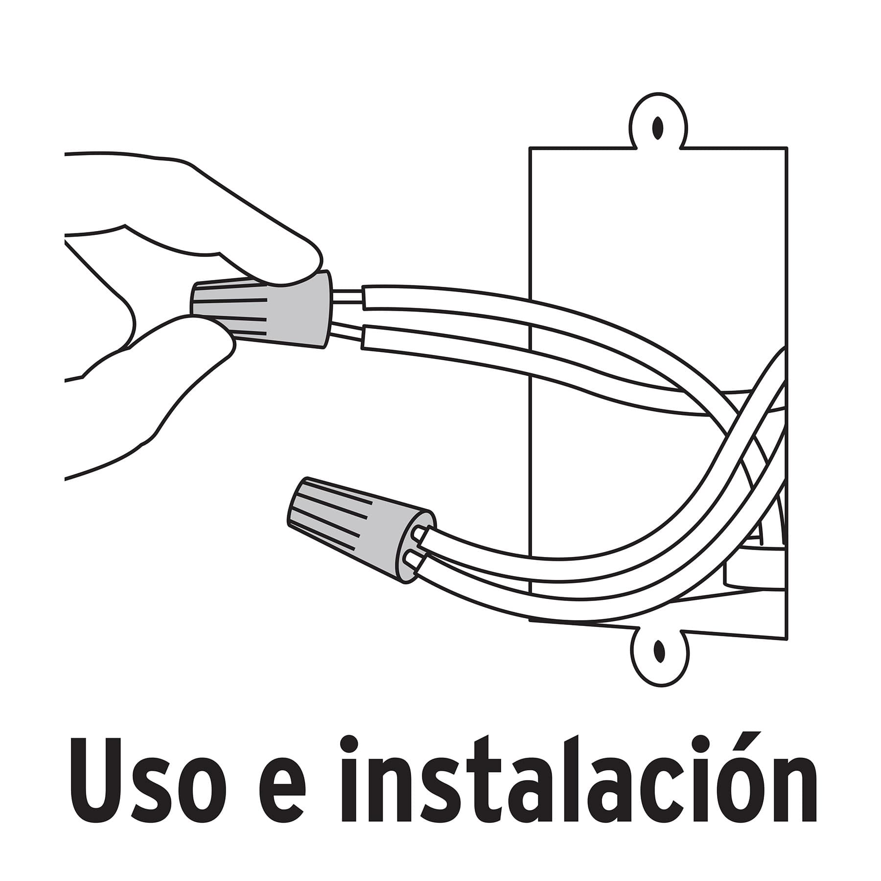 Bolsa con 20 capuchones para cable, calibres surtidos | CAPU-0818 | 47330