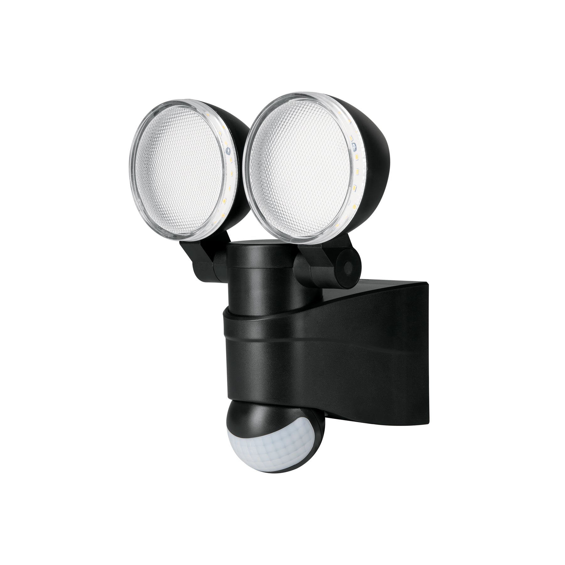 Arbotante LED 12 W negro con sensor de movimiento, Volteck | ARB-902L | 47338