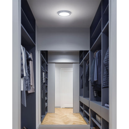 Luminario LED plafón 6W 6500K, redondo, gris, VOLTECK | PLA-214L | 47346