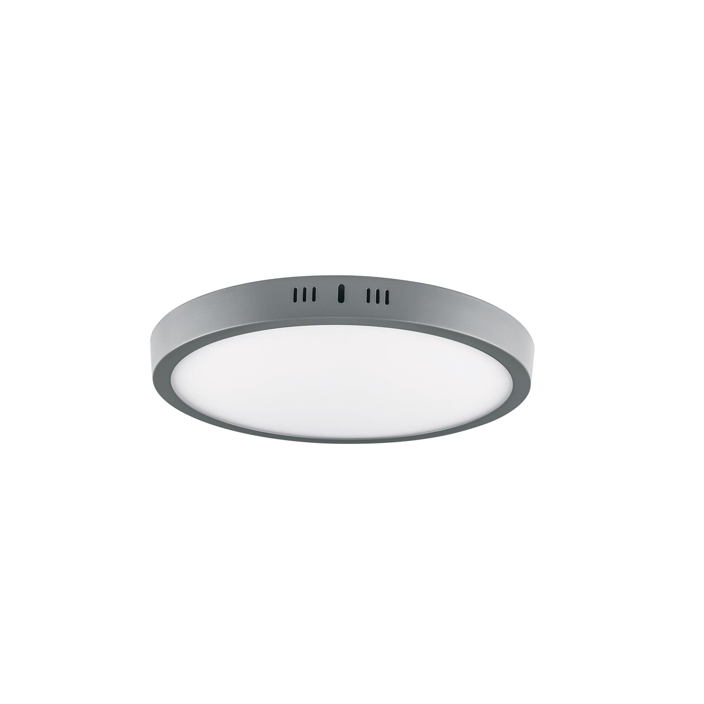 Luminario LED plafón 24W 6500K, redondo, gris, VOLTECK | PLA-217L | 47349